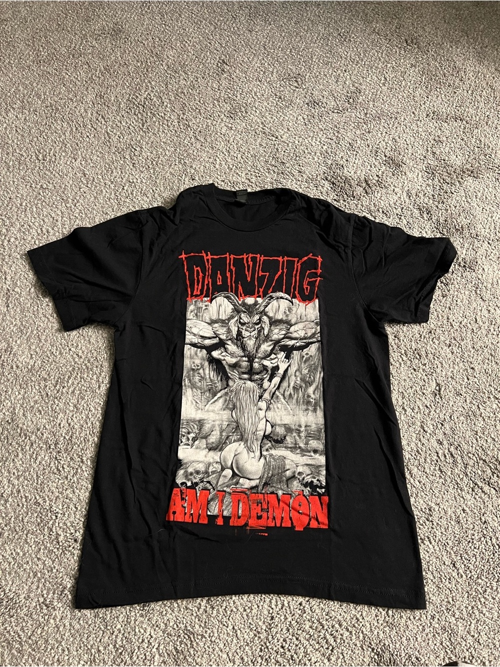 Danzig 2025 tour shirt- 'I Am I Demon'. New, never worn.